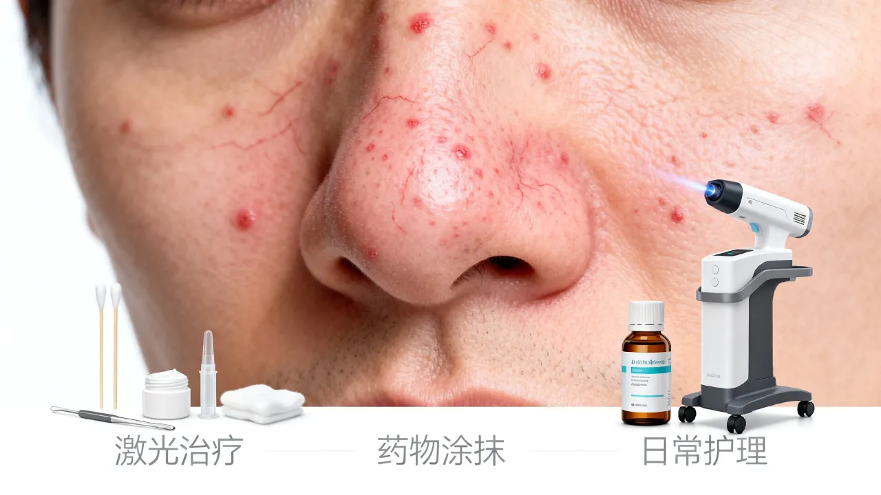 酒糟鼻命运如何逆转,酒糟鼻怎么治疗最有效 酒糟鼻命运如何逆转,酒糟鼻怎么治疗最有效