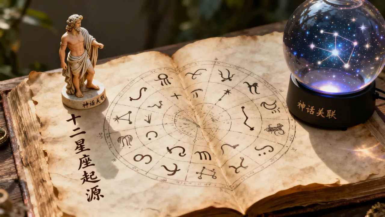 十二星座起源是什么，星座起源真的与神话有关吗？