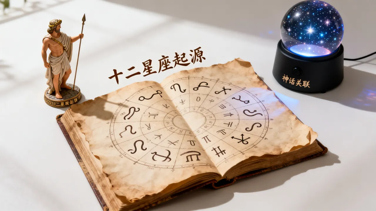 十二星座起源是什么，星座起源真的与神话有关吗？