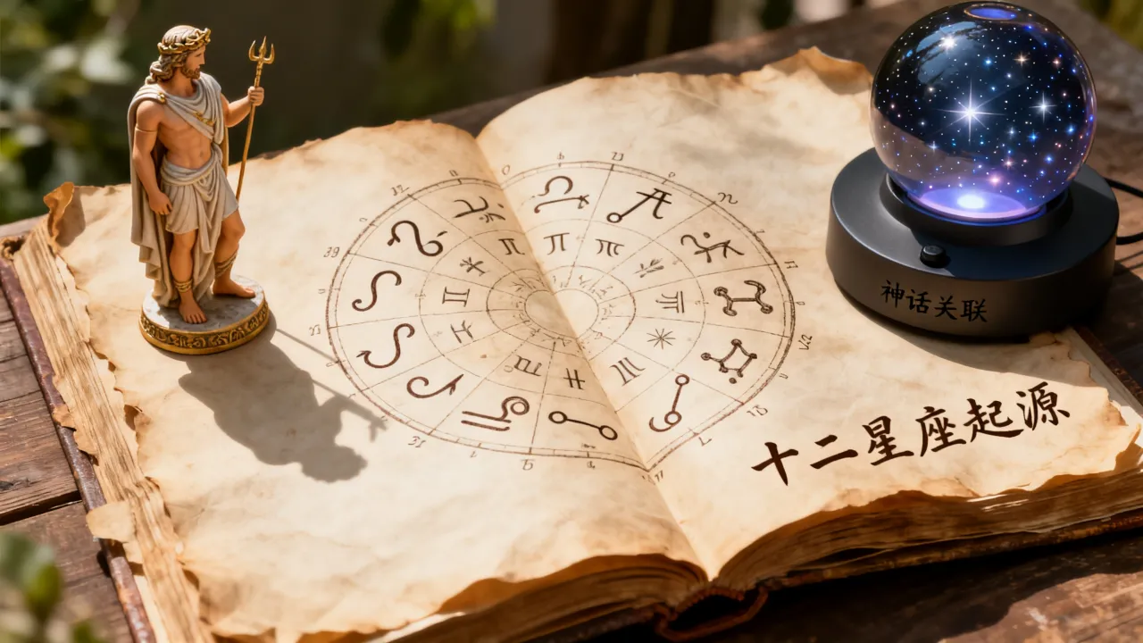 十二星座起源是什么，星座起源真的与神话有关吗？