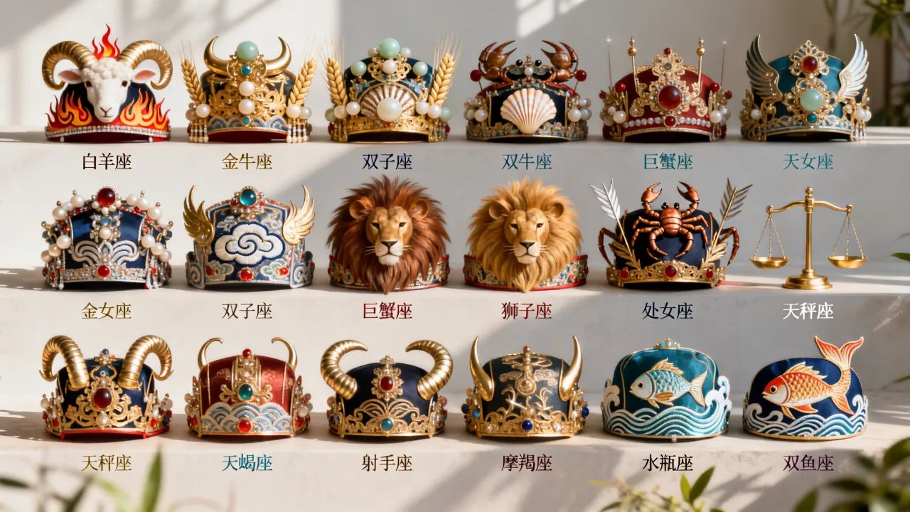 十二星座古代凤冠长什么样,十二星座专属凤冠图片有哪些 十二星座古代凤冠长什么样,十二星座专属凤冠图片有哪些