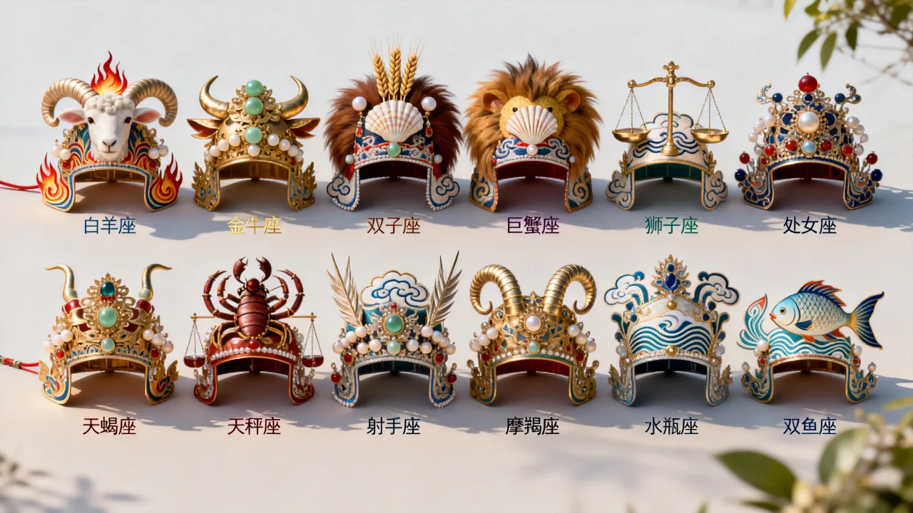 十二星座古代凤冠长什么样,十二星座专属凤冠图片有哪些 十二星座古代凤冠长什么样,十二星座专属凤冠图片有哪些