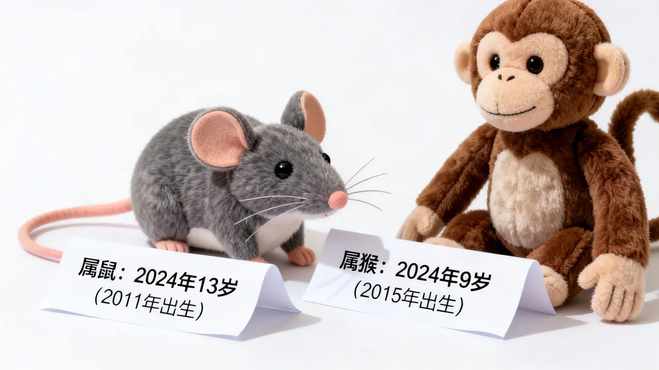 属老鼠今年几岁,属猴的人今年多大,生肖年龄计算 属老鼠今年几岁,属猴的人今年多大,生肖年龄计算