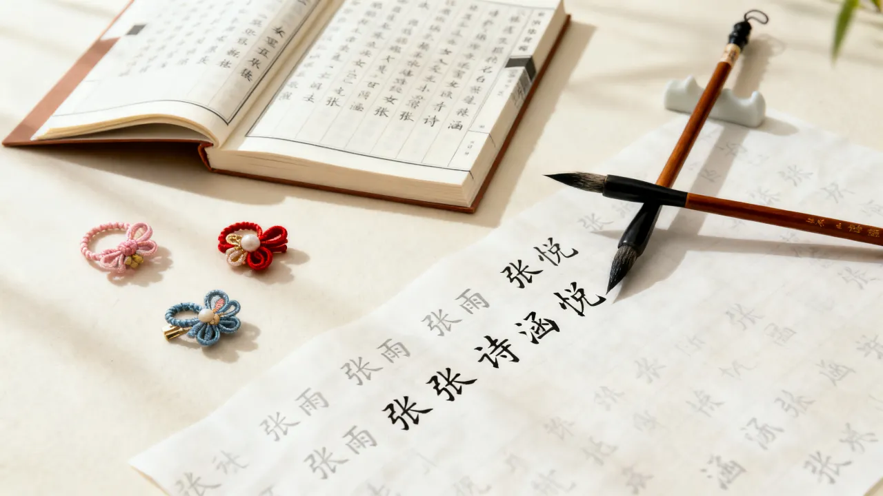 女宝宝起名张什么好听，张姓女孩取名大全