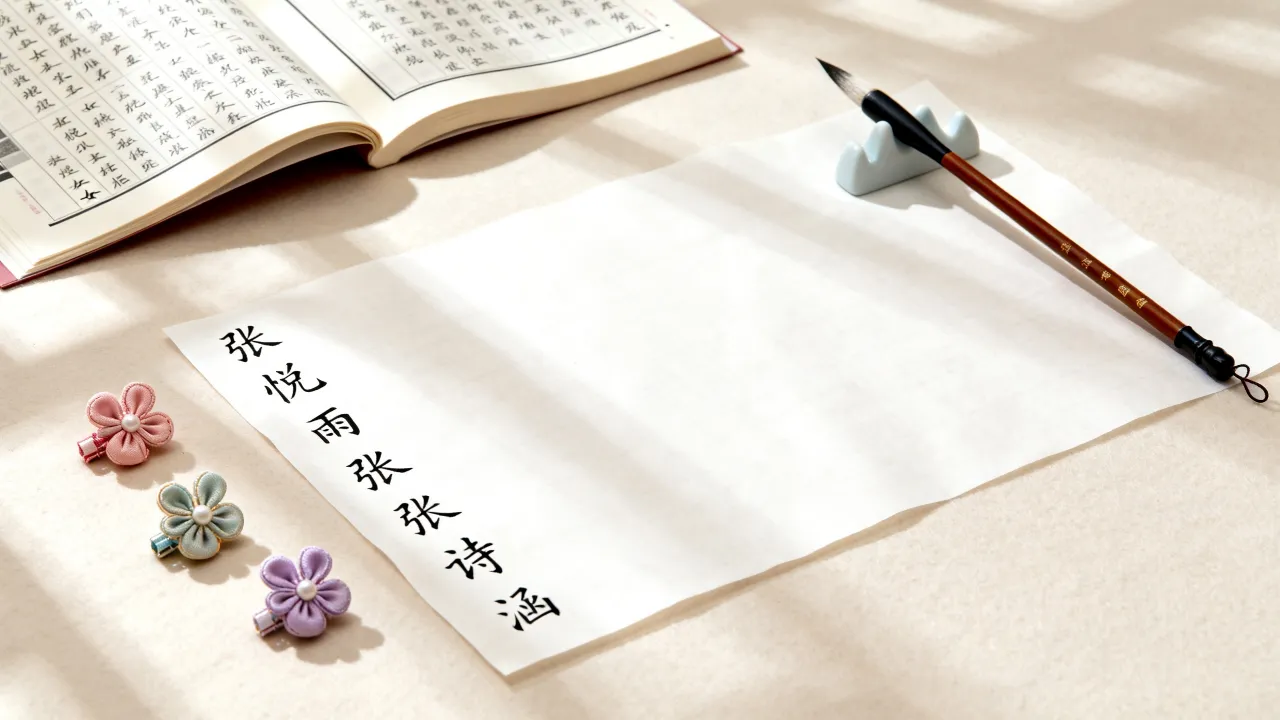 女宝宝起名张什么好听，张姓女孩取名大全