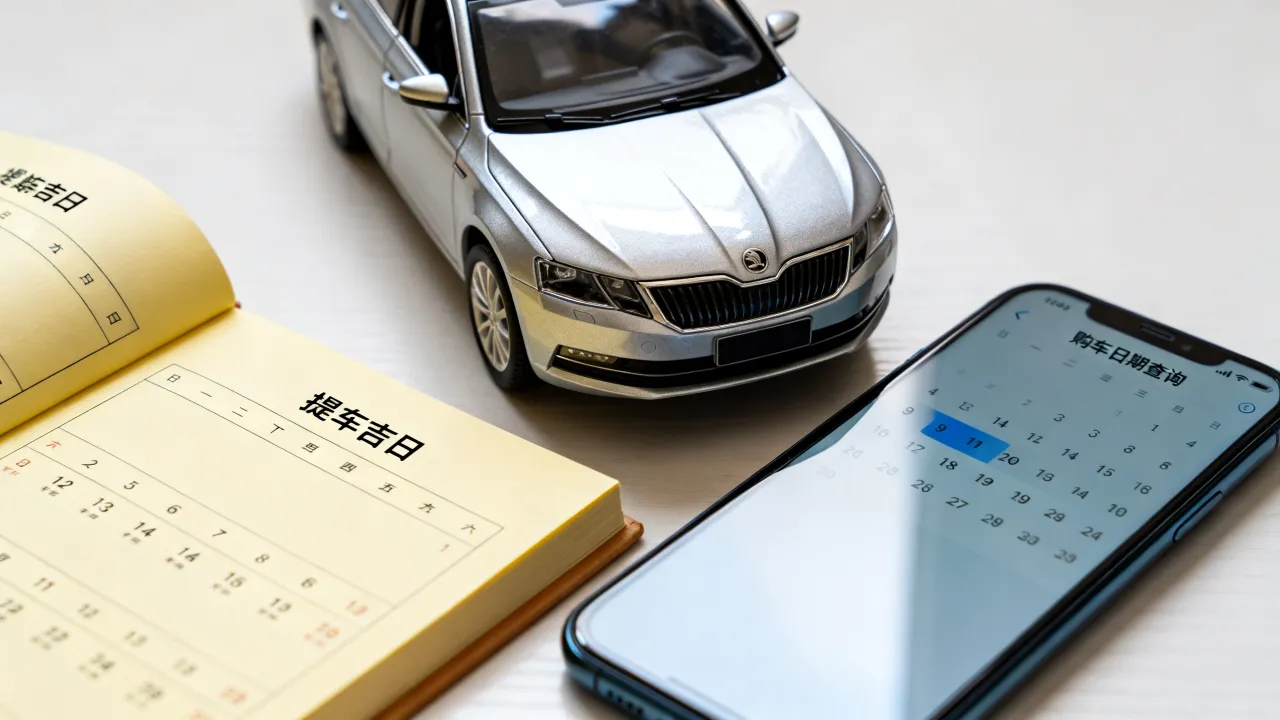 买车日子查吉凶怎么查，买车提车黄道吉日怎么查询？
