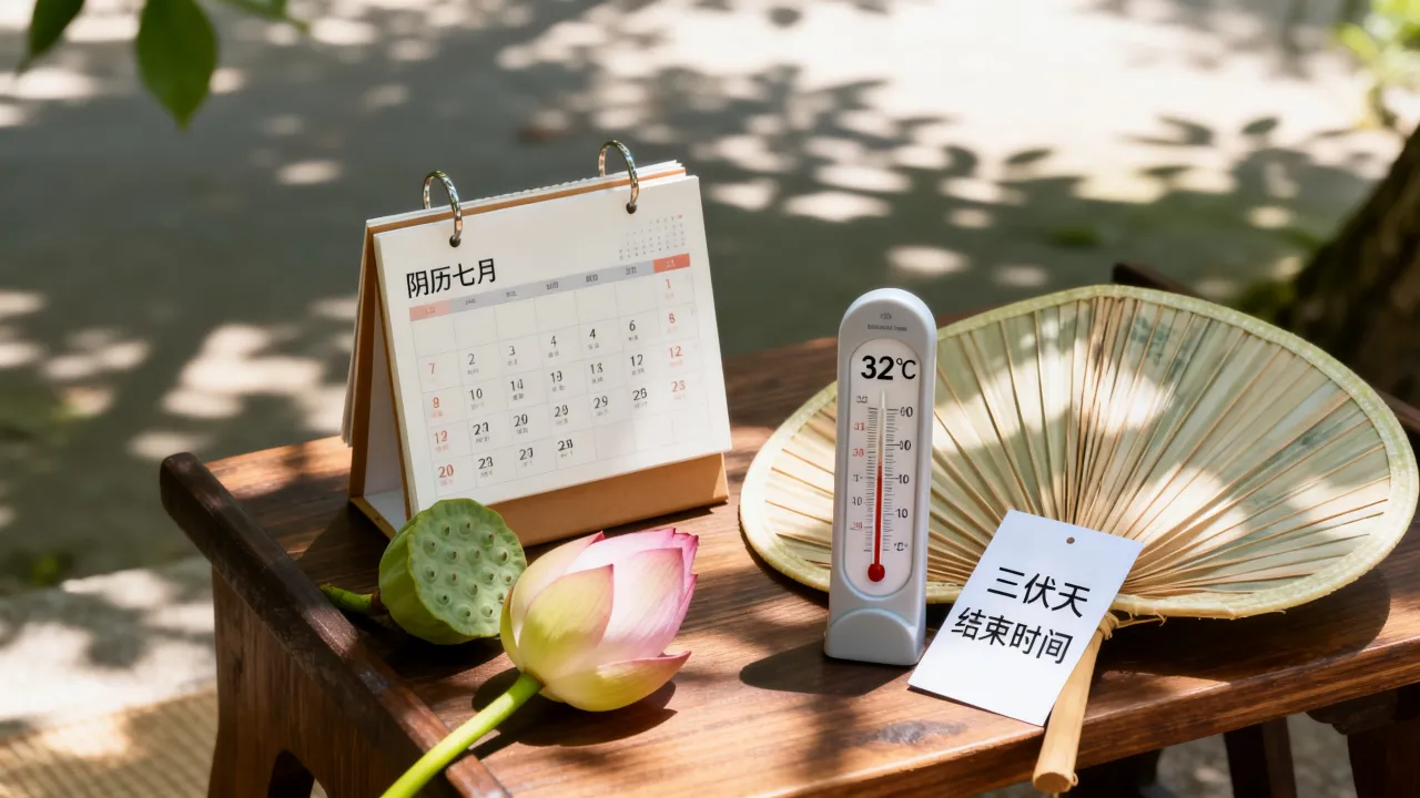 阴历七月份还热吗，今年三伏天到底什么时候结束？