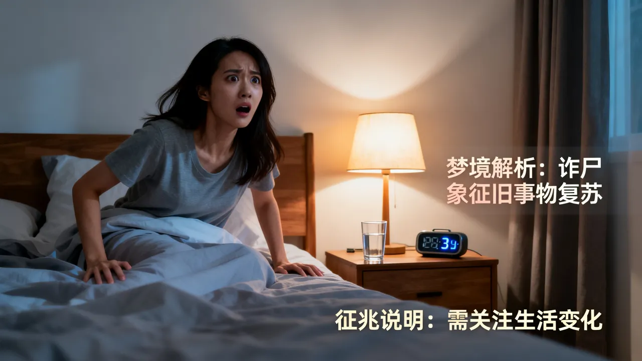 梦到诈尸了是好的征兆吗，梦见诈尸醒来后有何预兆