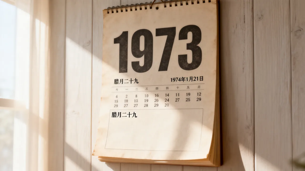 1973年阴历29是几月几号,1973年腊月二十九公历具体日期 1973年阴历29是几月几号,1973年腊月二十九公历具体日期