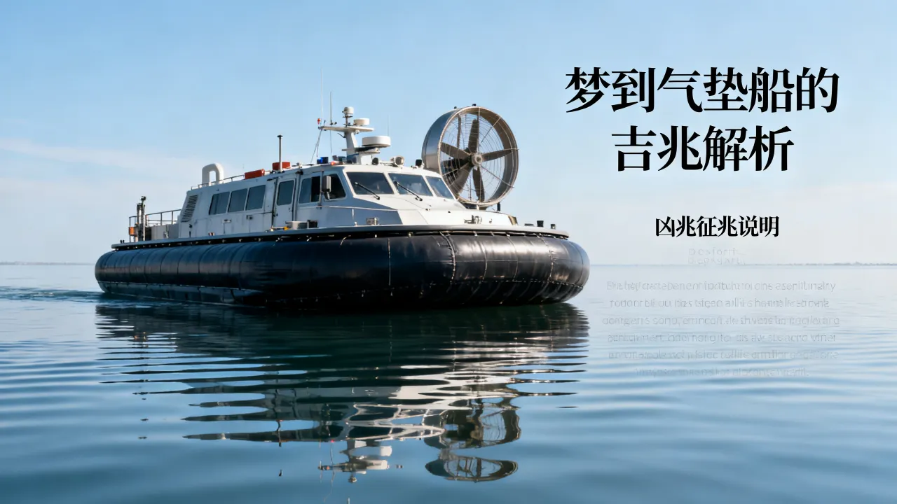 梦到气垫船是凶兆还是吉兆,解梦寓意有何征兆 梦到气垫船是凶兆还是吉兆,解梦寓意有何征兆