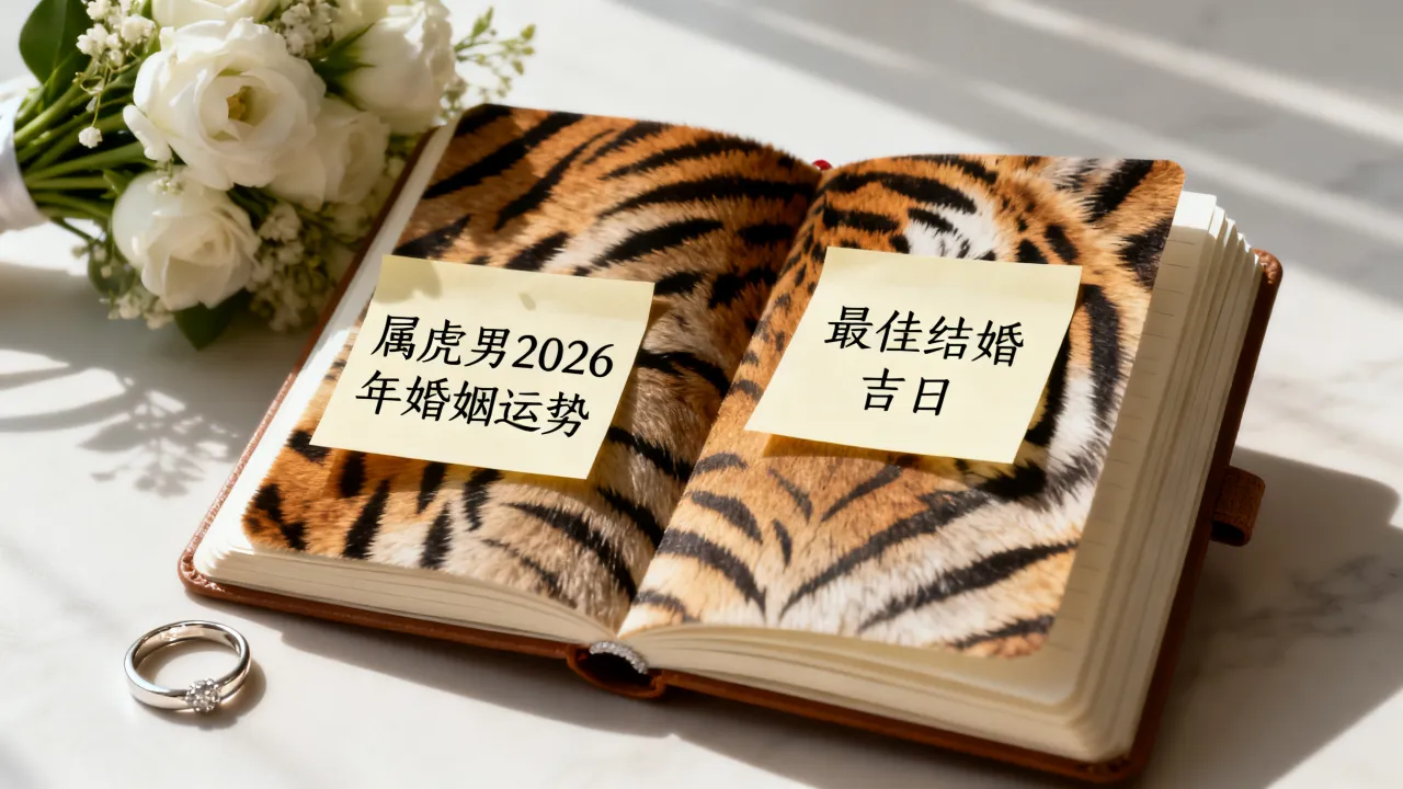属虎男2026年婚姻运势如何,最佳结婚吉日是哪天? 属虎男2026年婚姻运势如何,最佳结婚吉日是哪天?