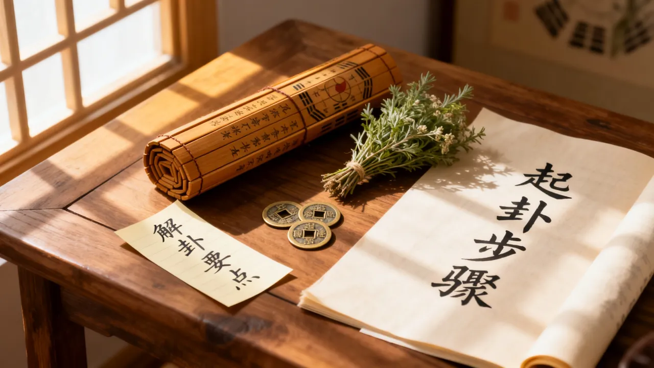 怎么算吉凶占卜，《易经》占卜入门方法是什么？