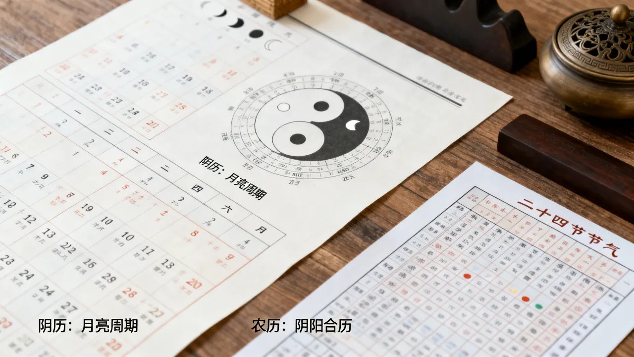 中国用阴历还是农历，阴历和农历到底有什么区别？