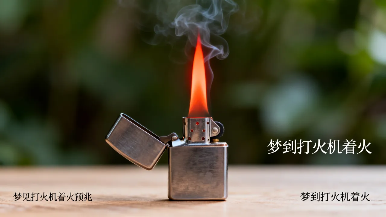 梦到了打火机着火好不好，梦见打火机着火是什么预兆？