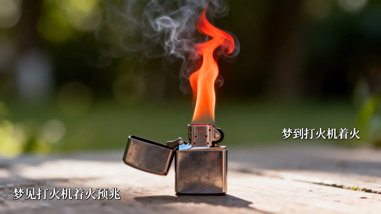 梦到了打火机着火好不好，梦见打火机着火是什么预兆？