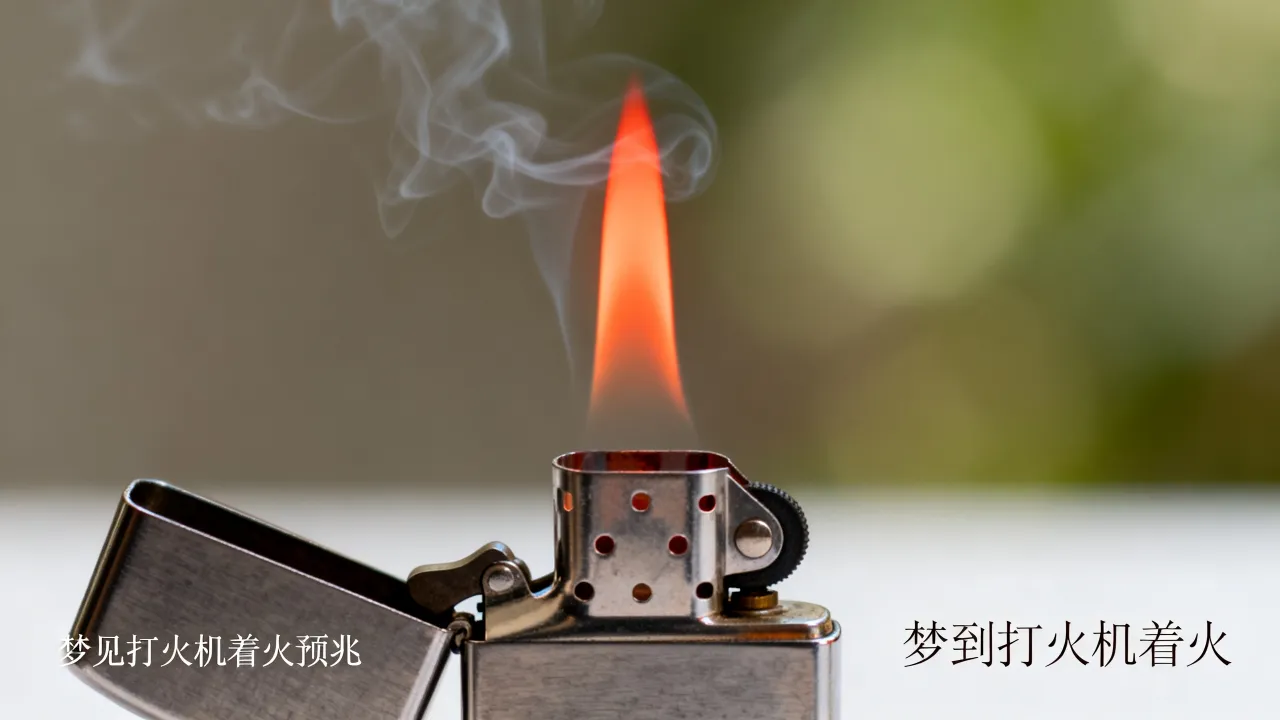 梦到了打火机着火好不好，梦见打火机着火是什么预兆？