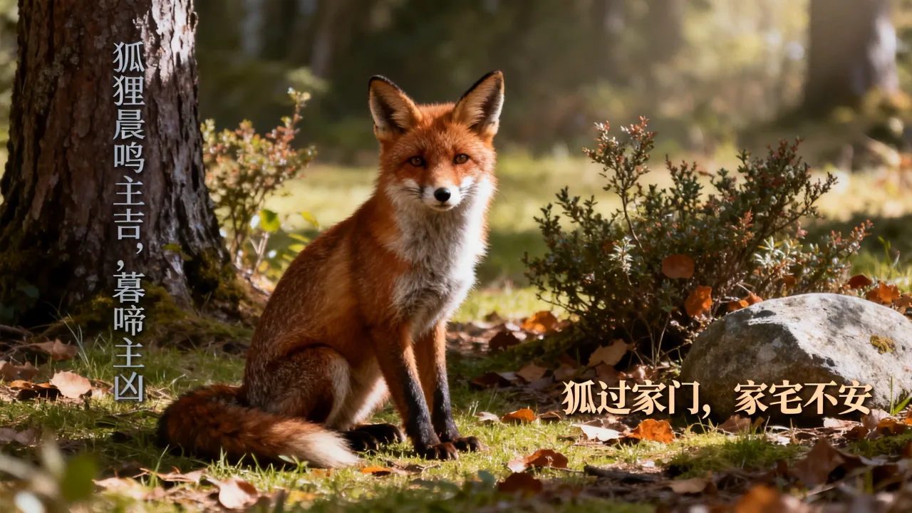 狐狸怎么看吉凶和时辰?狐狸看吉凶时辰准吗有哪些民间预兆 狐狸怎么看吉凶和时辰?狐狸看吉凶时辰准吗有哪些民间预兆