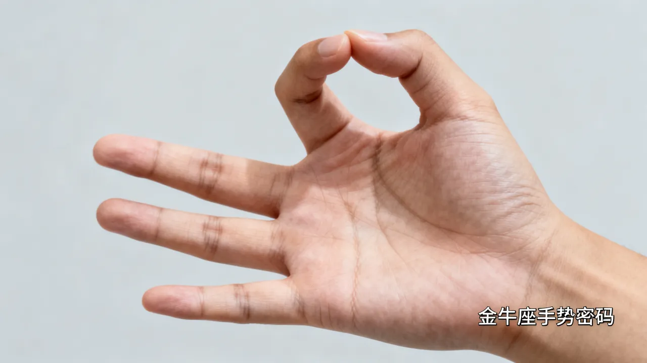 十二星座手势密码金牛是什么？金牛座手势密码怎么画？