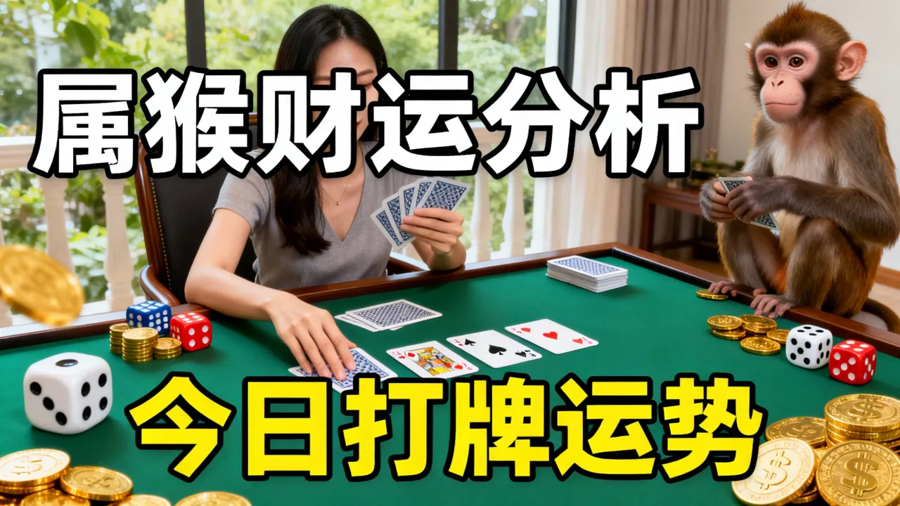 属猴的有福有财运吗,属猴女今日打牌财运如何 属猴的有福有财运吗,属猴女今日打牌财运如何