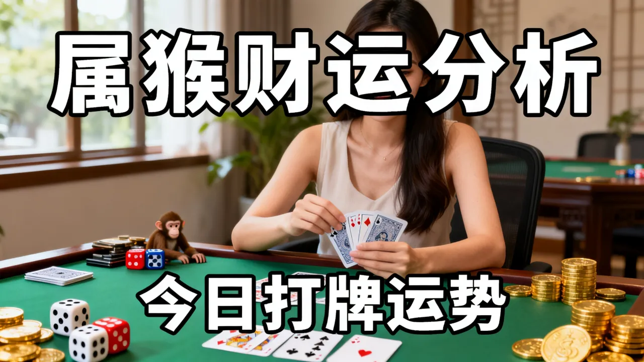 属猴的有福有财运吗,属猴女今日打牌财运如何 属猴的有福有财运吗,属猴女今日打牌财运如何