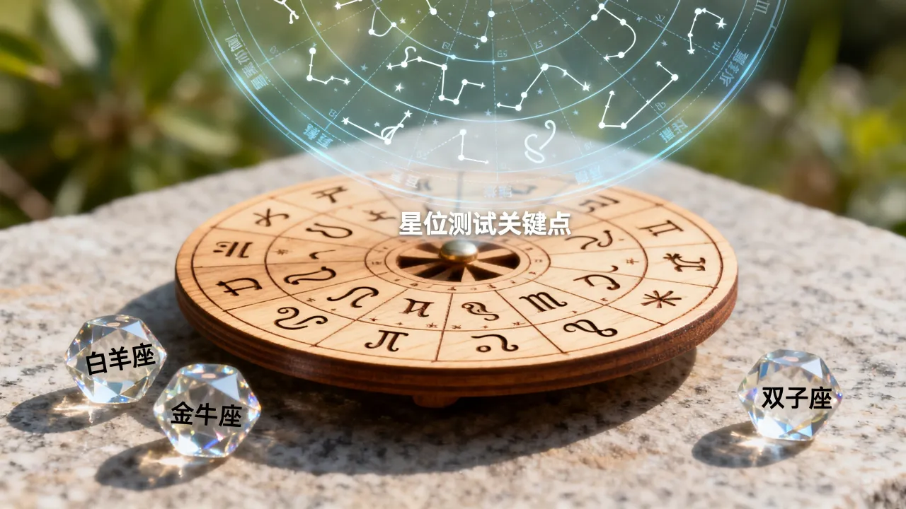 十二星座星位测试准不准，星位测试怎么看最准确