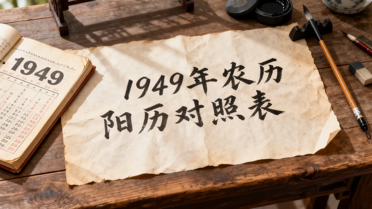 1949年的阴历是什么,1949年农历阳历对照表怎么查? 1949年的阴历是什么,1949年农历阳历对照表怎么查?