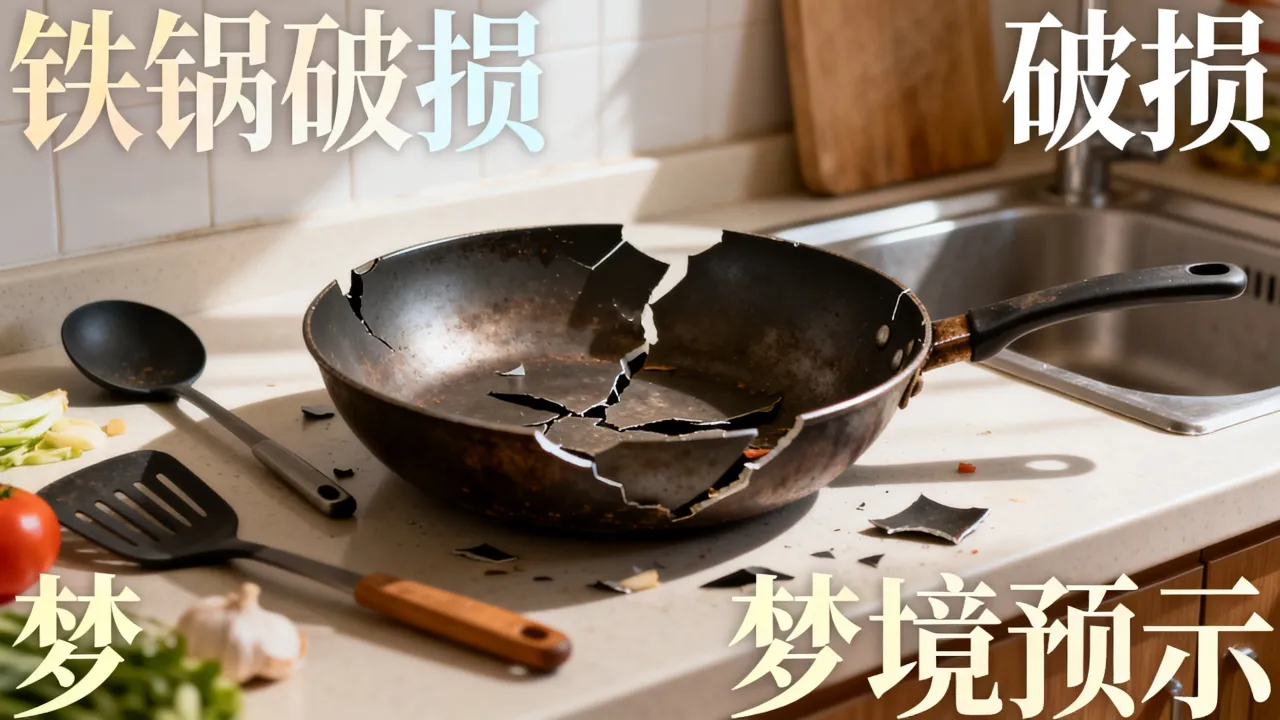 梦见铁锅坏了是什么兆头，梦见锅坏了预示什么意思？