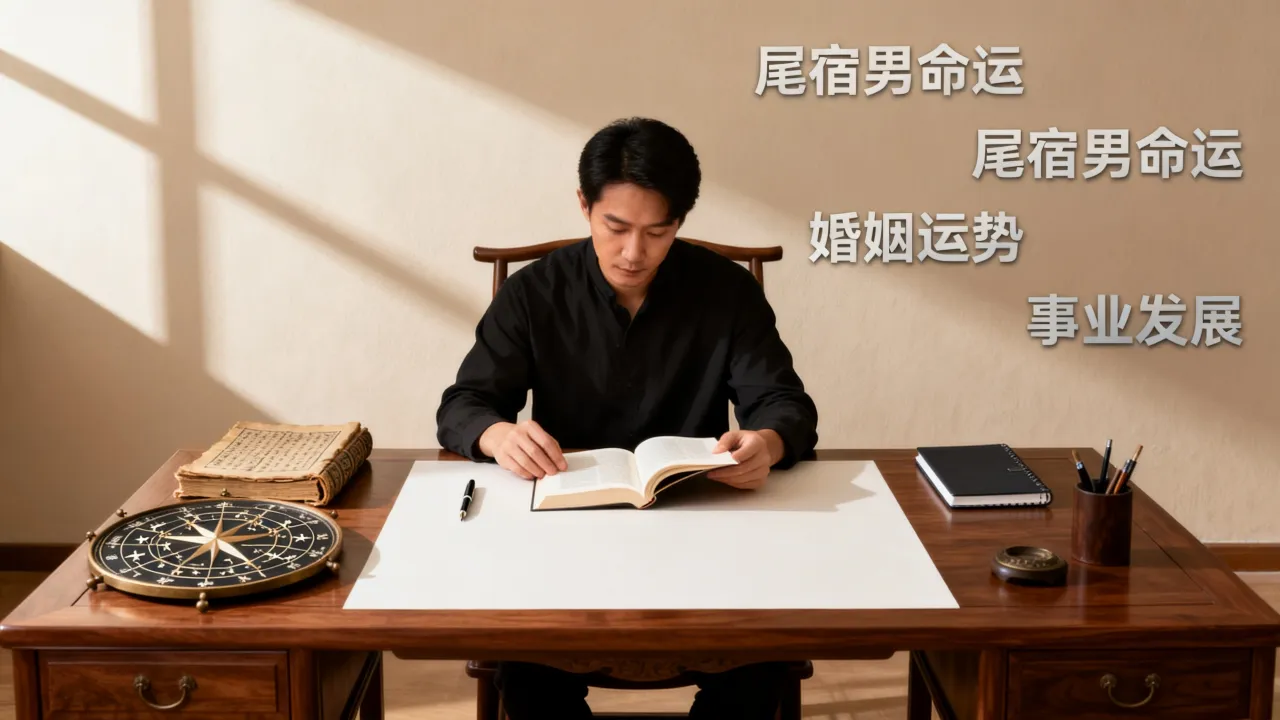 尾宿男命运怎么样，尾宿男一生运势婚姻事业如何