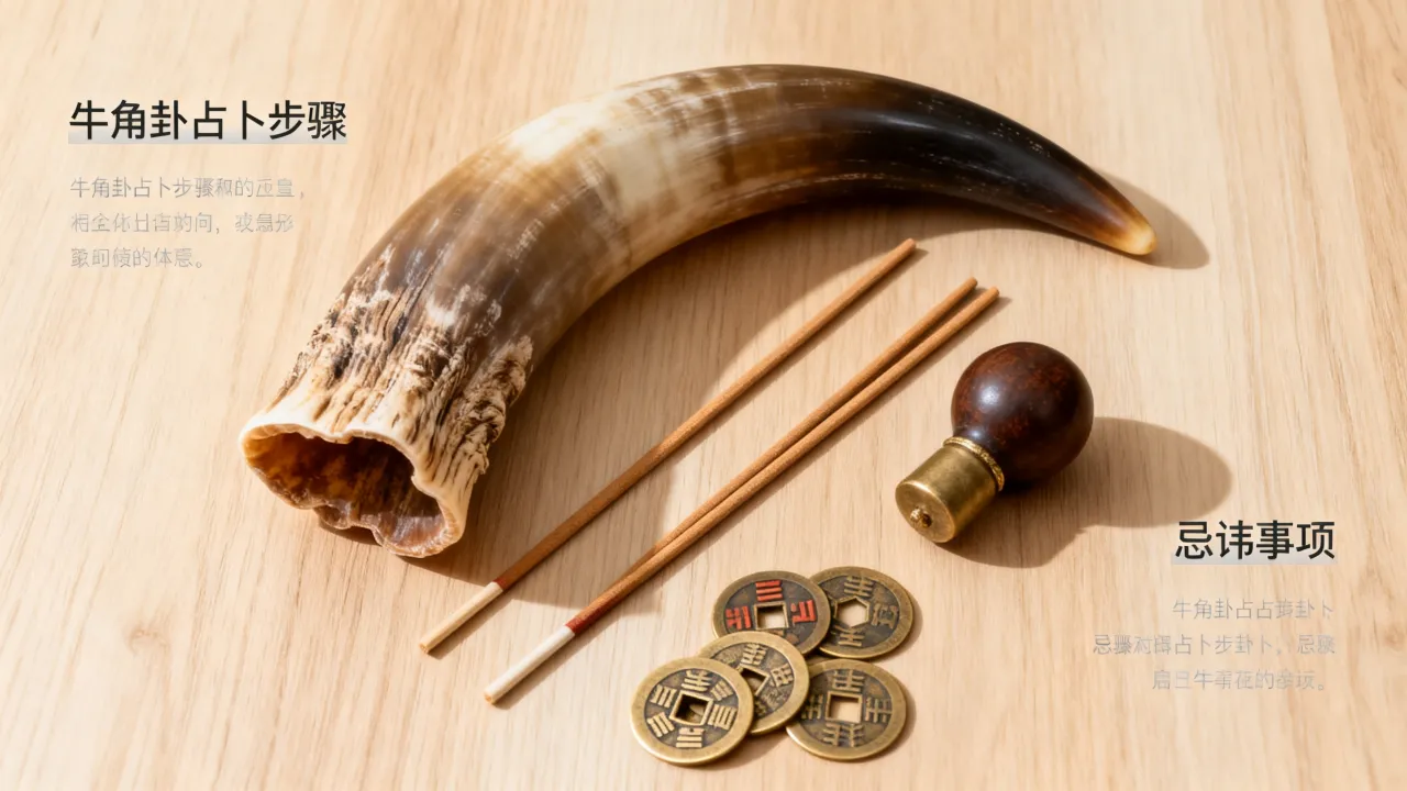怎么用牛角看吉凶，牛角卦占卜详解与忌讳