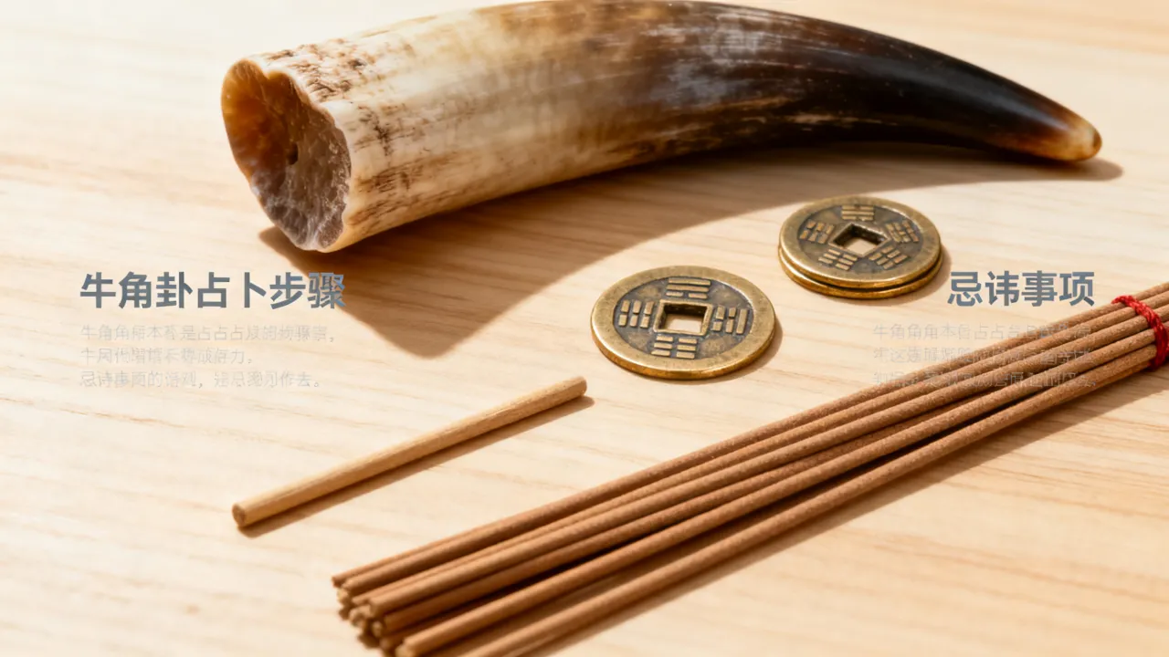 怎么用牛角看吉凶,牛角卦占卜详解与忌讳 怎么用牛角看吉凶,牛角卦占卜详解与忌讳