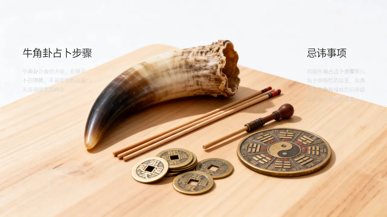 怎么用牛角看吉凶,牛角卦占卜详解与忌讳 怎么用牛角看吉凶,牛角卦占卜详解与忌讳