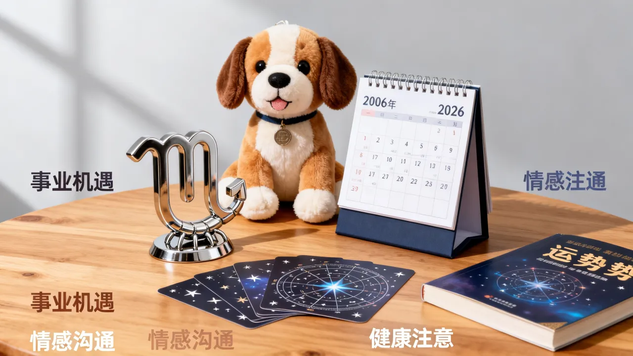 2006年属狗天蝎座2026年运势如何,有哪些注意事项? 2006年属狗天蝎座2026年运势如何,有哪些注意事项?