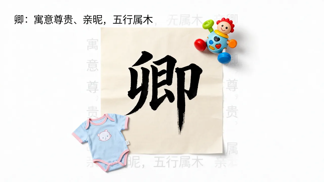 给宝宝起名卿字怎么样,卿字取名寓意和五行属什么? 给宝宝起名卿字怎么样,卿字取名寓意和五行属什么?