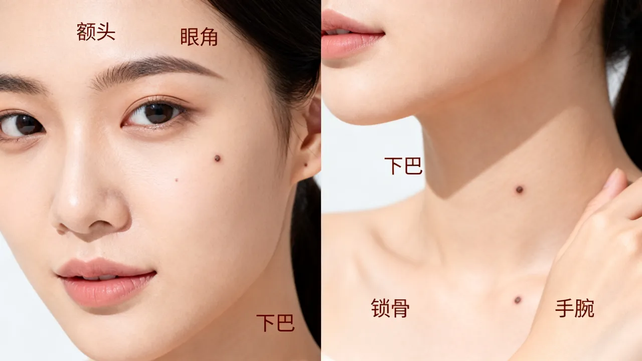 女人命运痣,长在哪些位置最影响一生运势? 女人命运痣,长在哪些位置最影响一生运势?