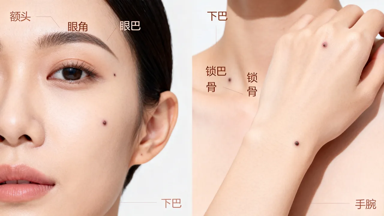 女人命运痣,长在哪些位置最影响一生运势? 女人命运痣,长在哪些位置最影响一生运势?