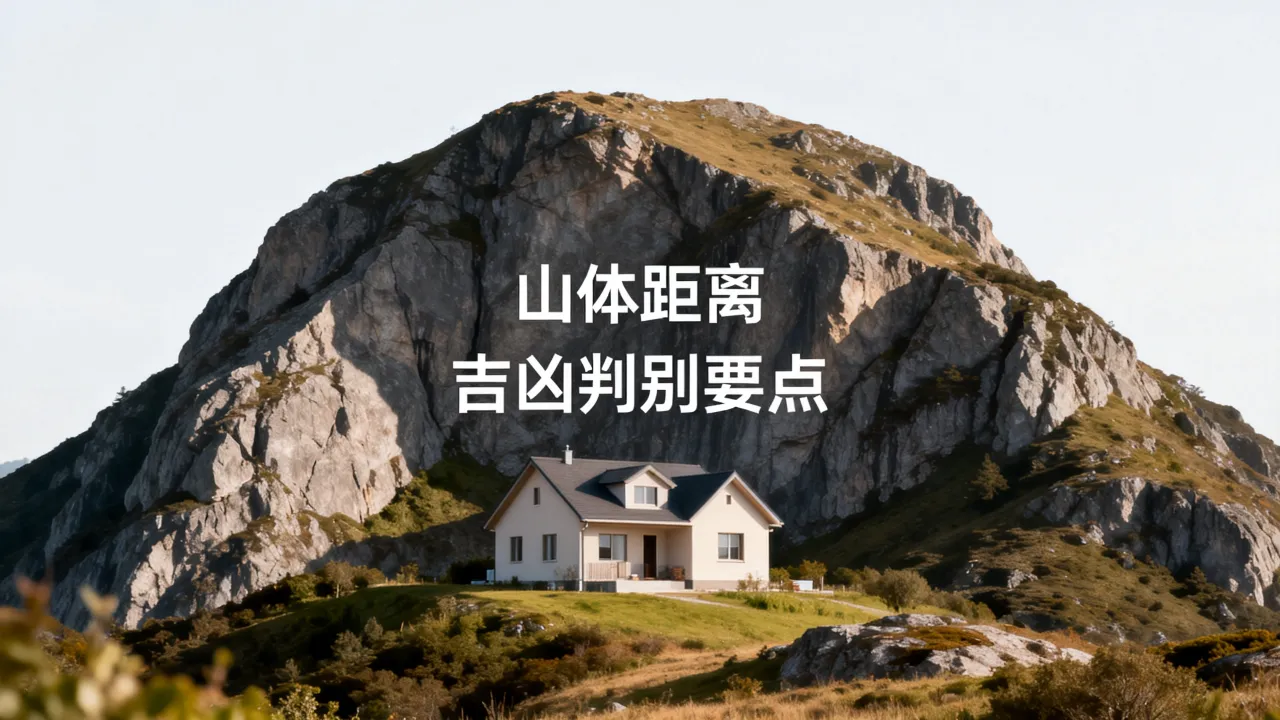 房子靠山怎么判别吉凶,山体距离多远才算好风水? 房子靠山怎么判别吉凶,山体距离多远才算好风水?