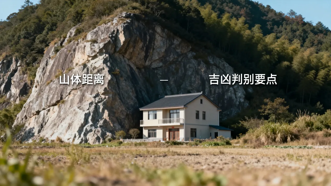 房子靠山怎么判别吉凶,山体距离多远才算好风水? 房子靠山怎么判别吉凶,山体距离多远才算好风水?