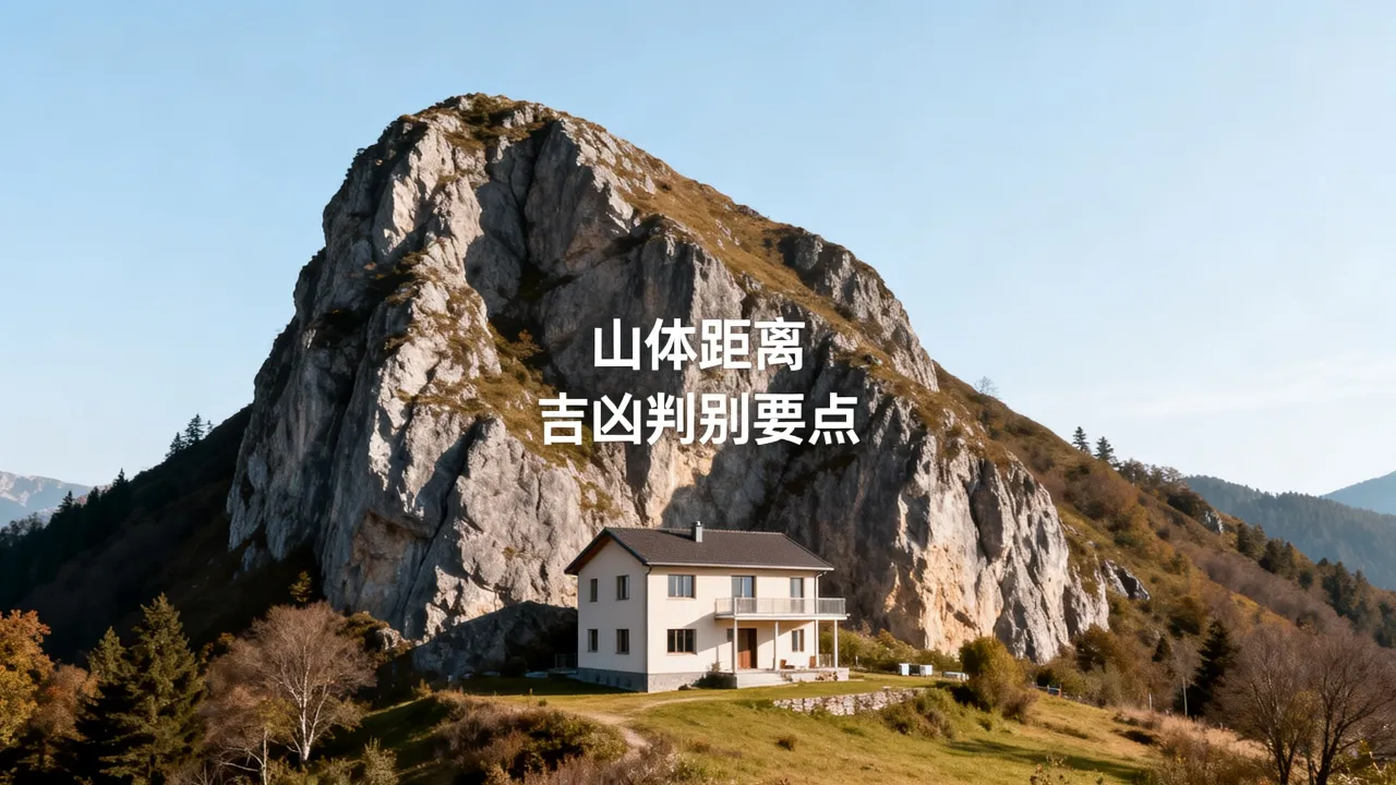 房子靠山怎么判别吉凶,山体距离多远才算好风水? 房子靠山怎么判别吉凶,山体距离多远才算好风水?