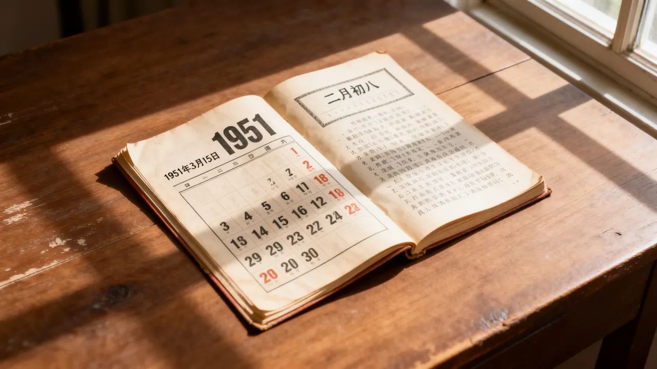 1951年现在阴历是几月几日,1951年农历是几月几号 1951年现在阴历是几月几日,1951年农历是几月几号