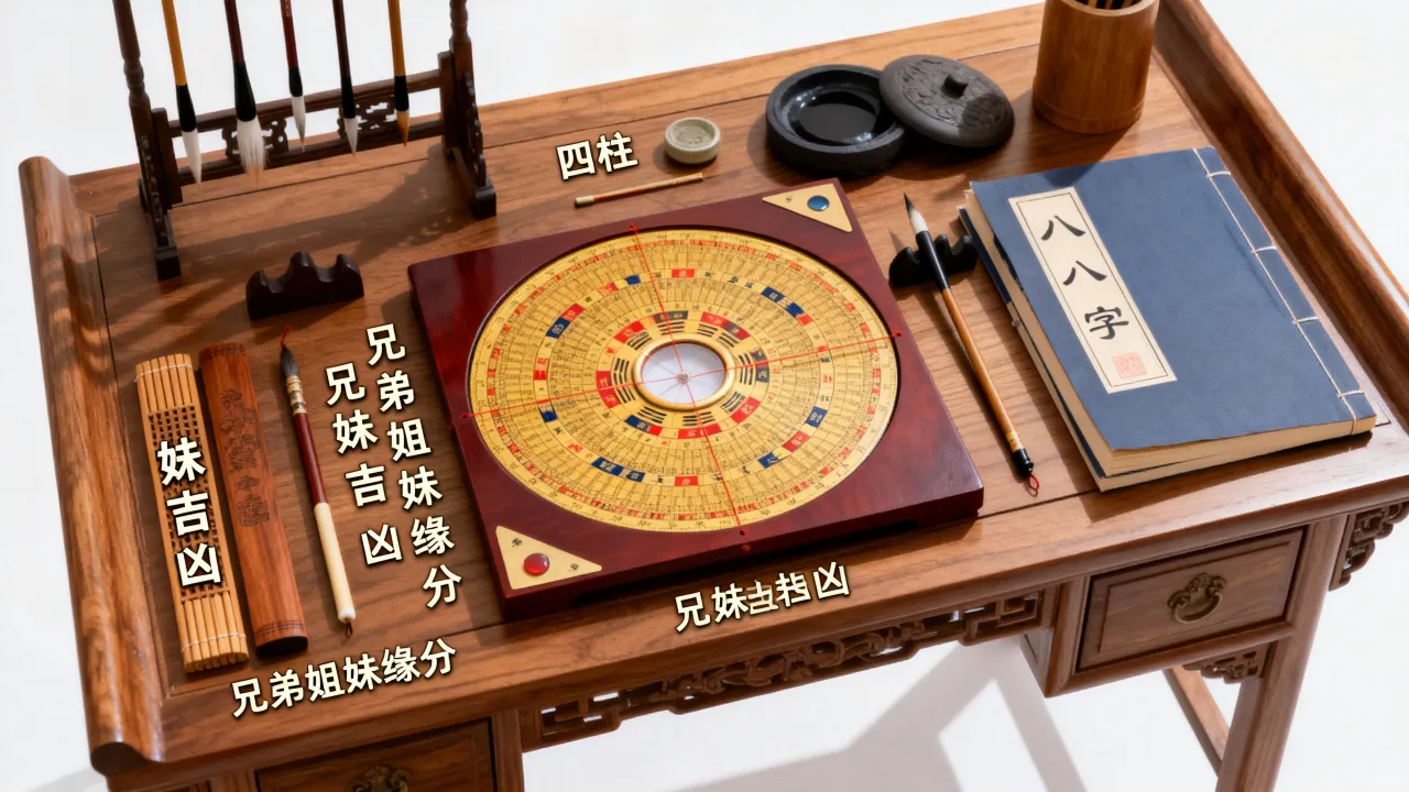 四柱断兄妹吉凶怎么看，八字如何看兄弟姐妹缘分好坏