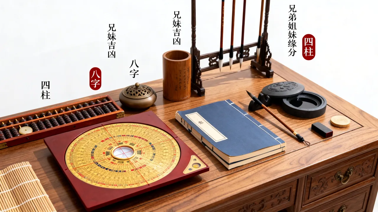 四柱断兄妹吉凶怎么看，八字如何看兄弟姐妹缘分好坏