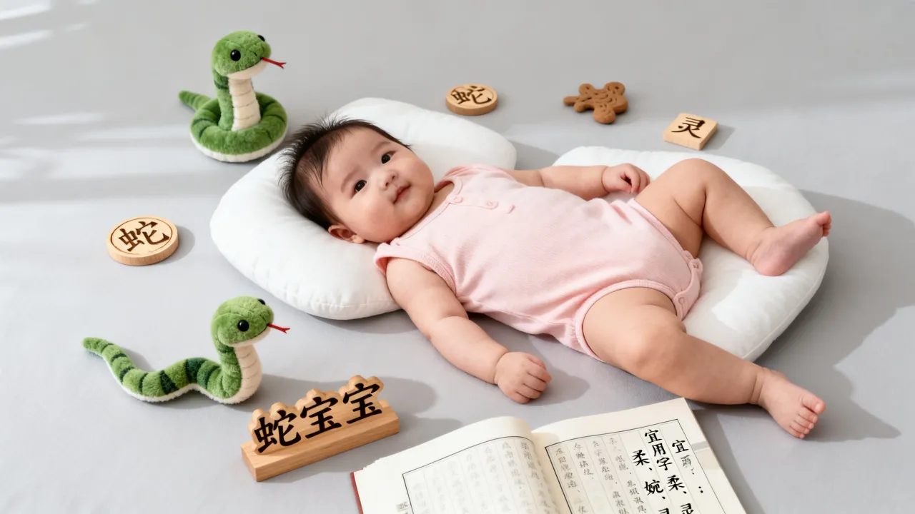 女孩蛇宝宝怎么起名，蛇年女宝宝取名宜用字和禁忌有哪些？