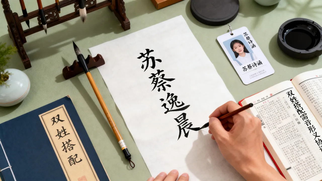 苏和蔡宝宝怎么起名，苏蔡双姓宝宝取名有什么讲究