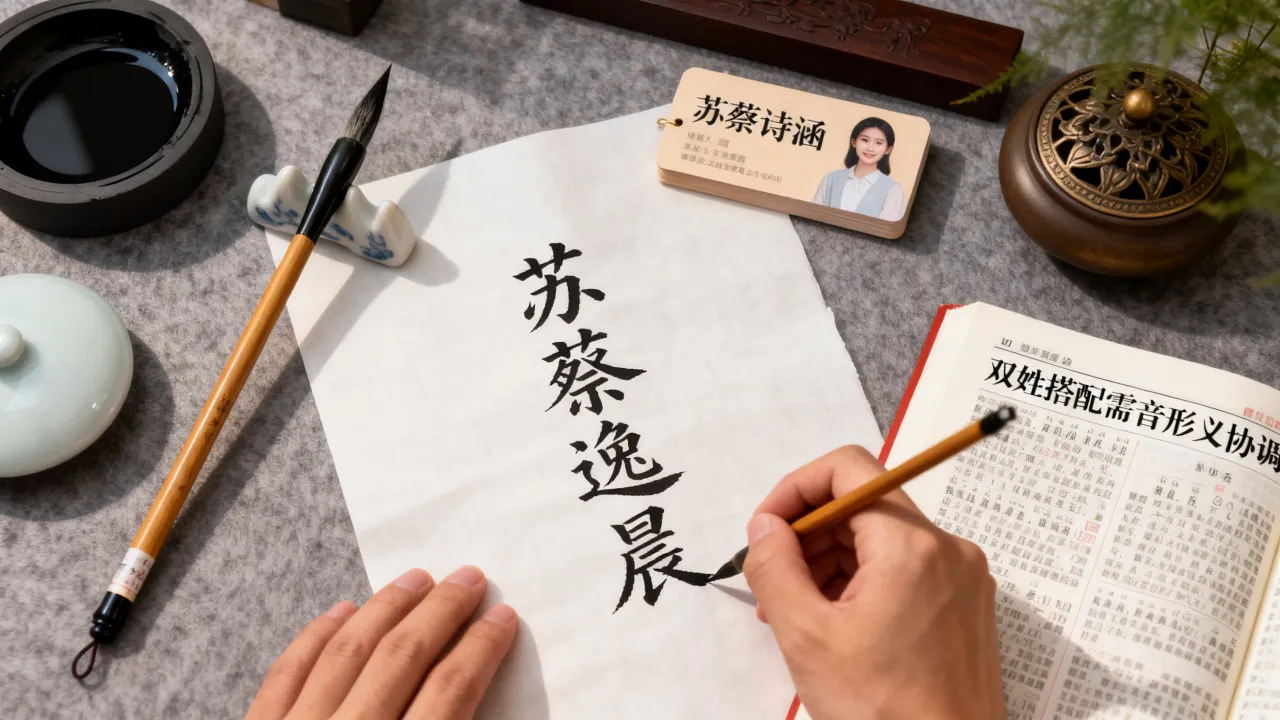 苏和蔡宝宝怎么起名，苏蔡双姓宝宝取名有什么讲究