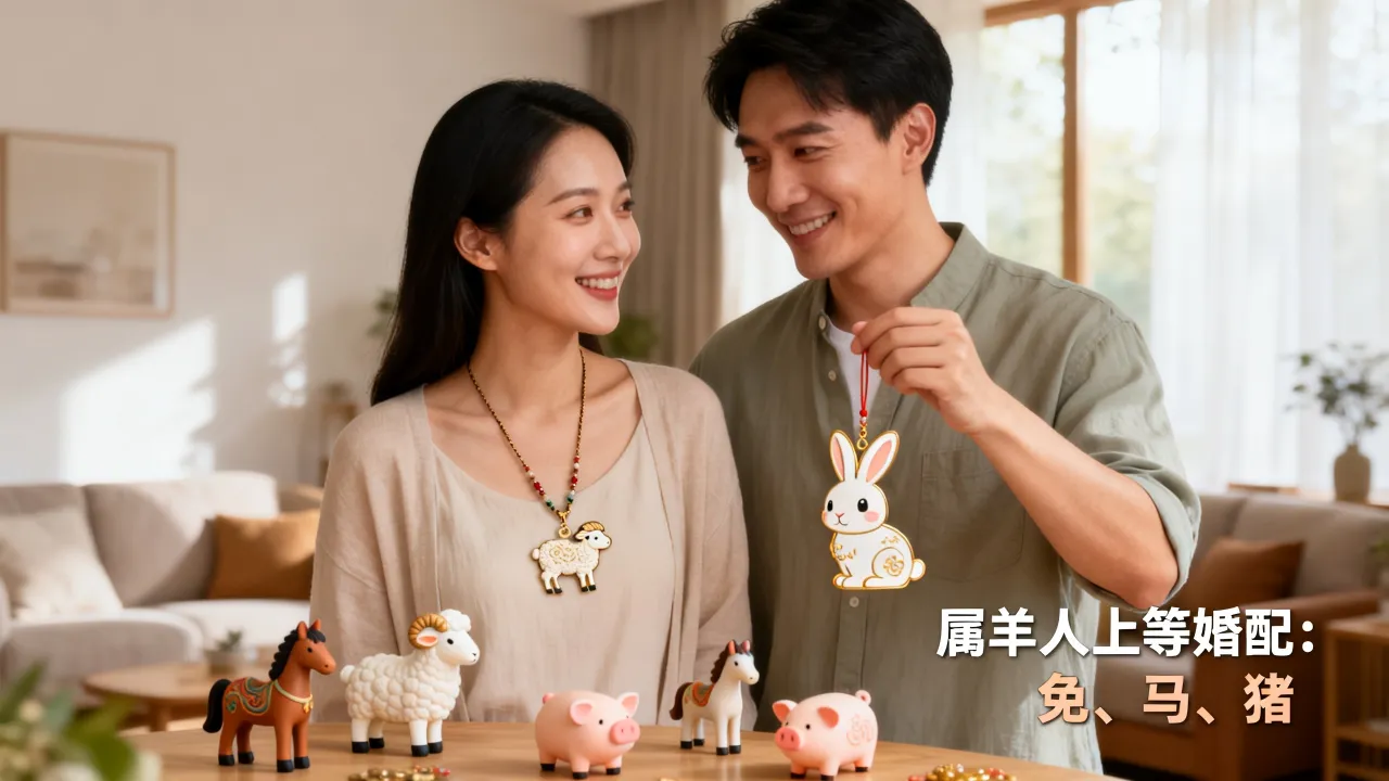 属羊人上等婚配什么属相？属羊人和什么属相结婚最合适？