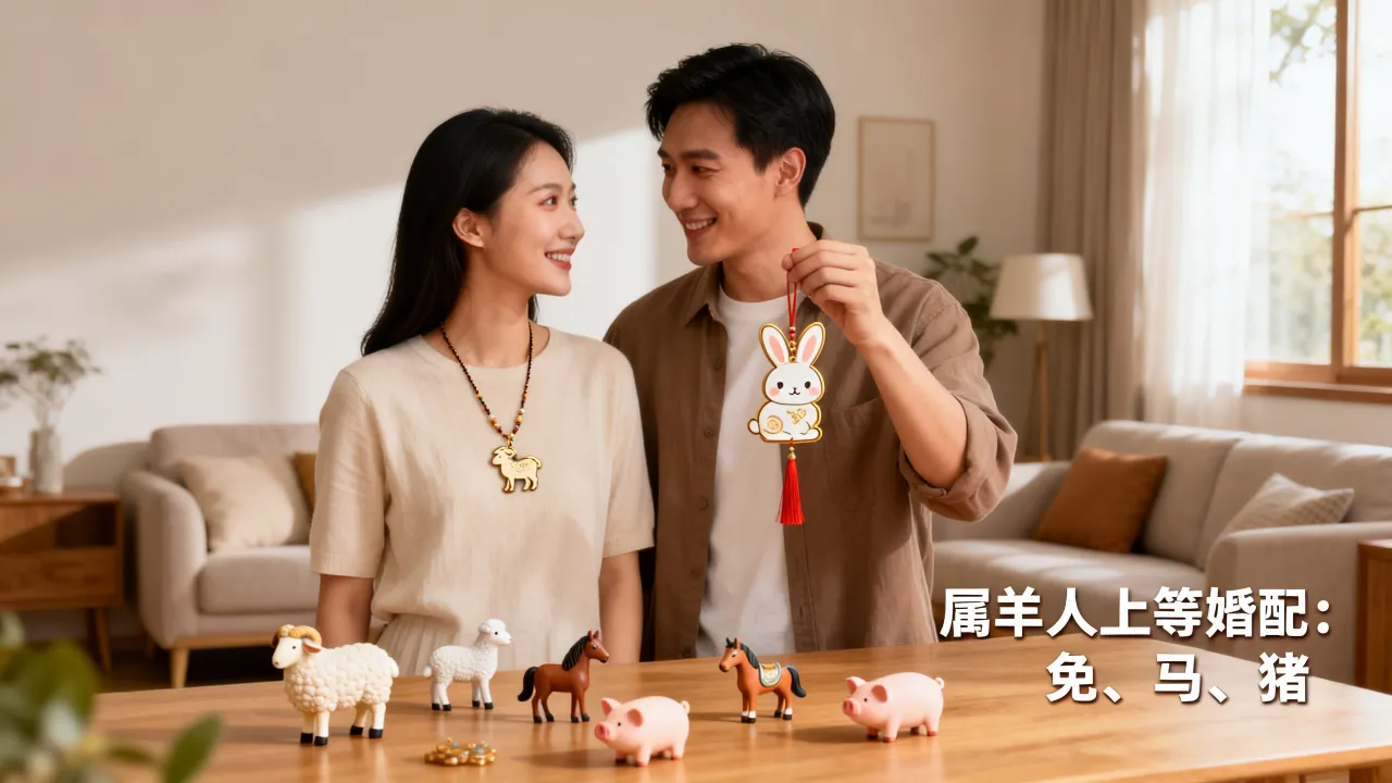 属羊人上等婚配什么属相？属羊人和什么属相结婚最合适？