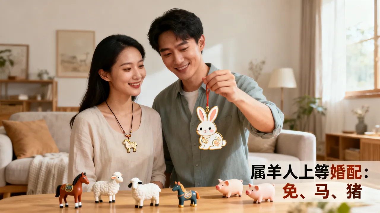 属羊人上等婚配什么属相？属羊人和什么属相结婚最合适？