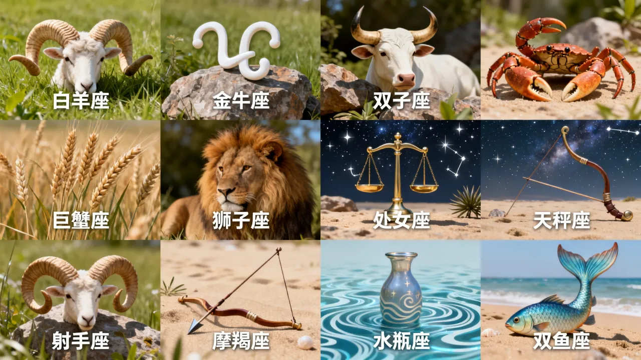 十二星座里谁最厉害最准？星座排名揭秘，你的星座排第几？