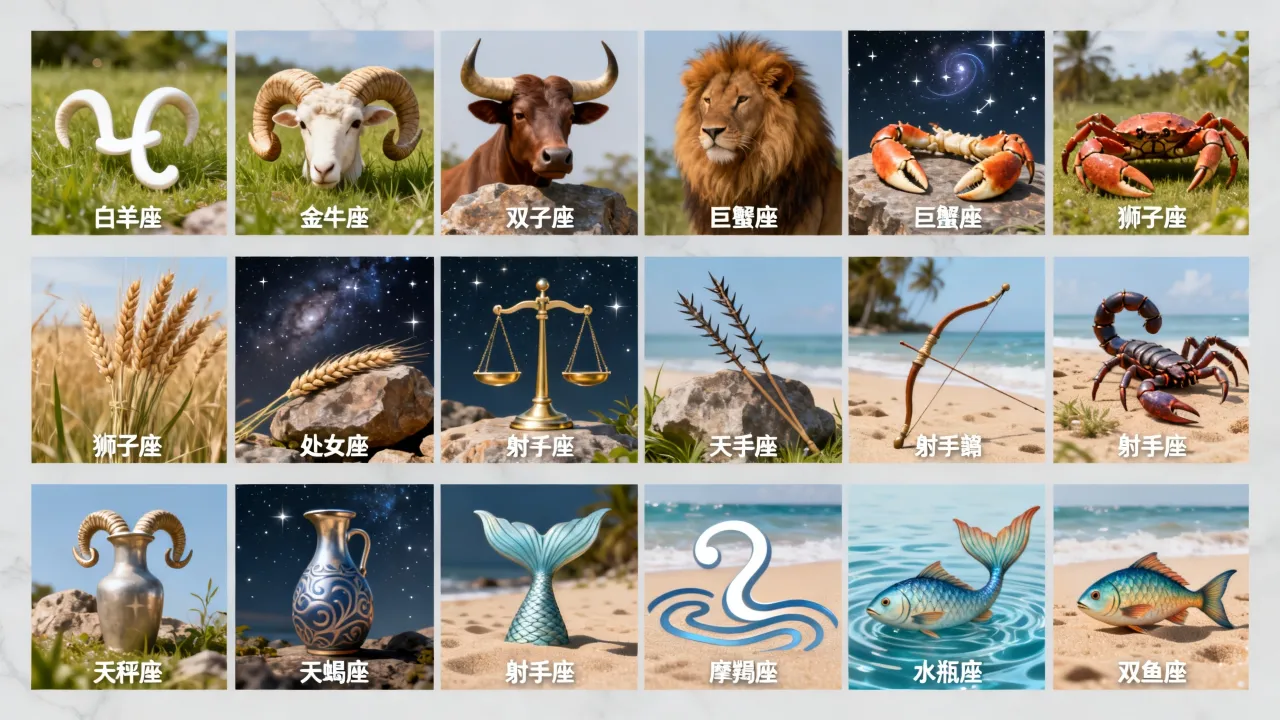 十二星座里谁最厉害最准？星座排名揭秘，你的星座排第几？