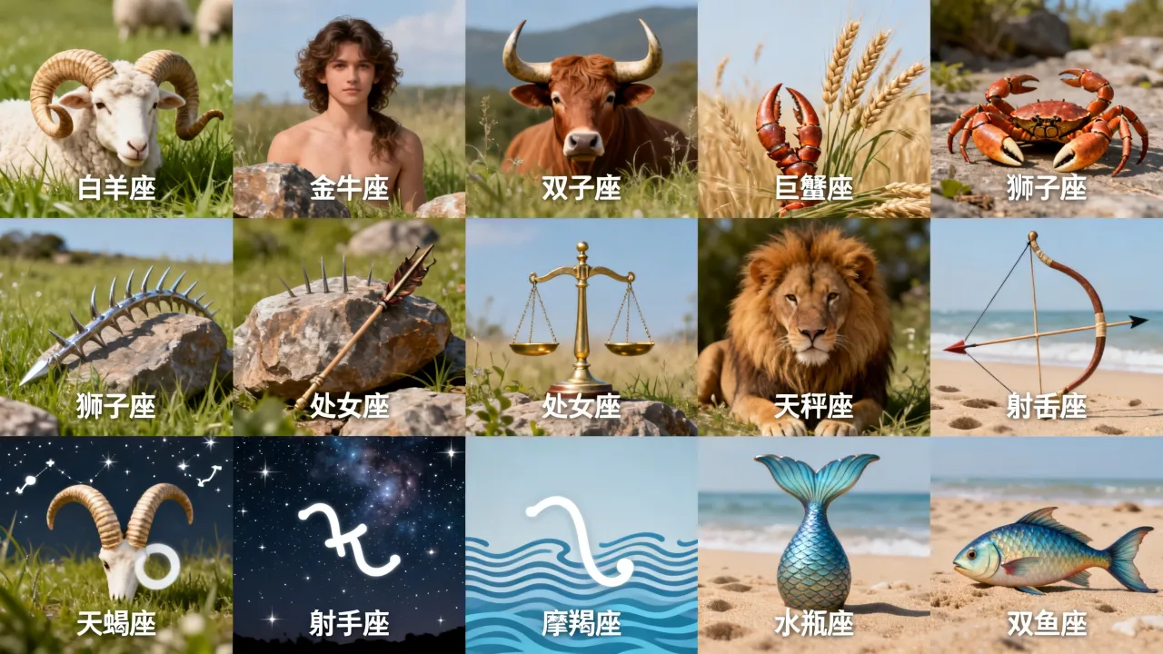 十二星座里谁最厉害最准？星座排名揭秘，你的星座排第几？